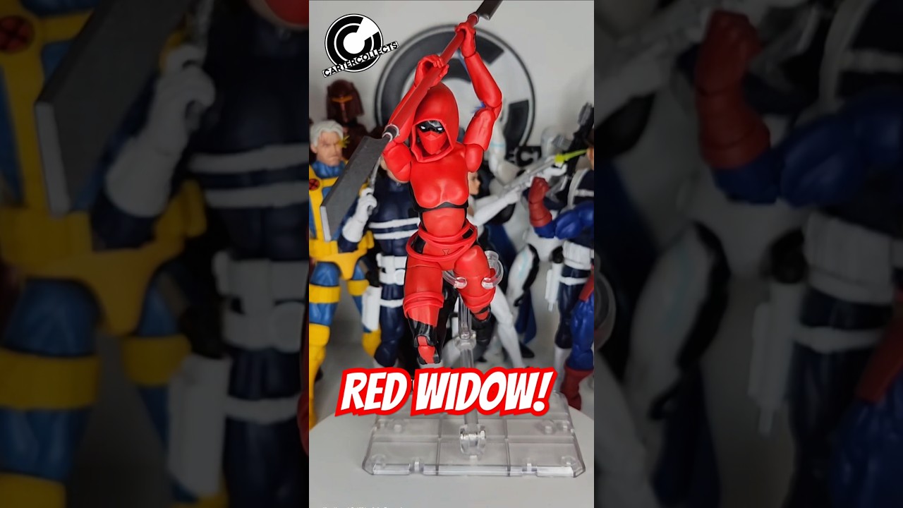 Marvel Legends Red Widow! #marvellegends #marvelcomics #theavengers #blackwidow #actionfigures