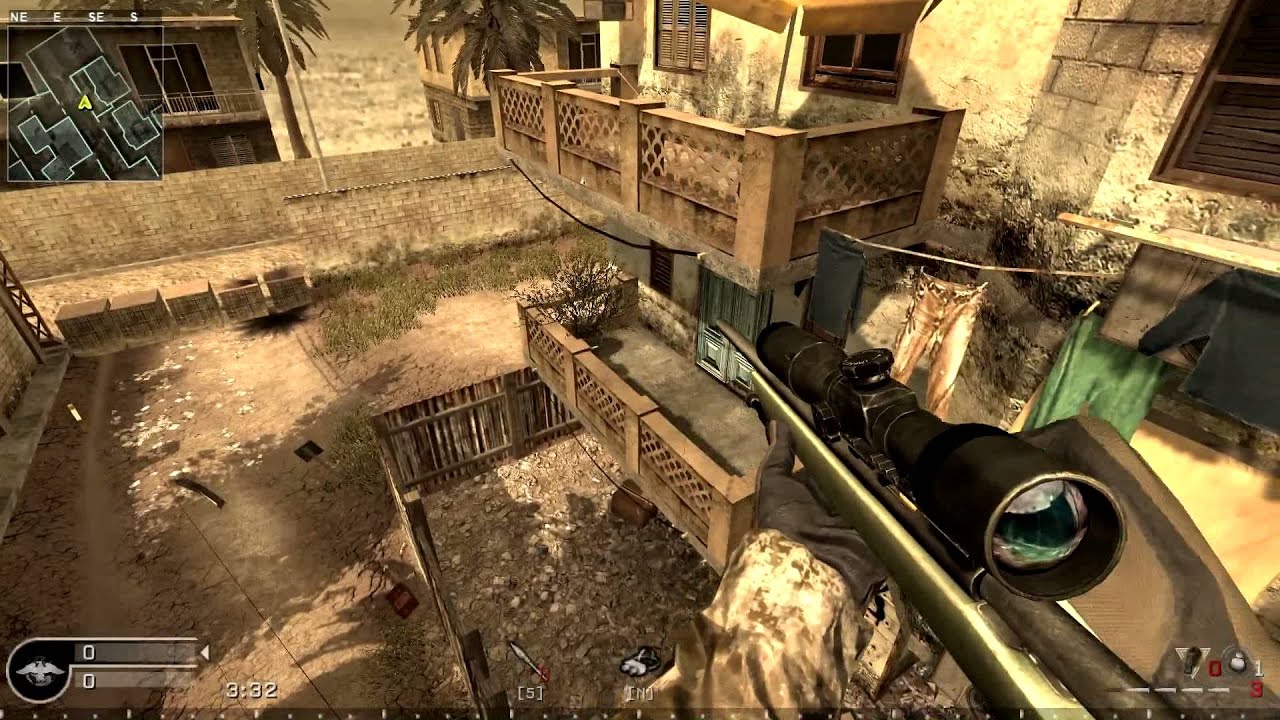 CoD4 Backlot Hatalar - Açıklar - Taktikler