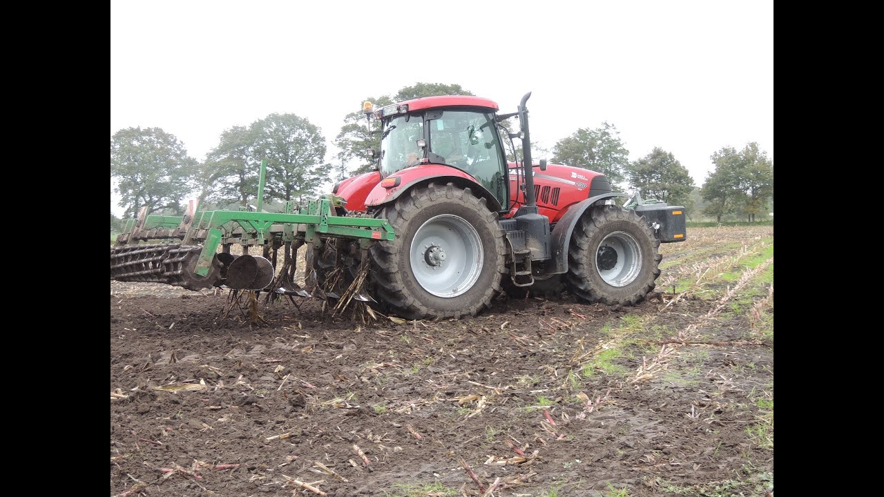 *Maisstoppel einarbeiten mit CASE IH Power*