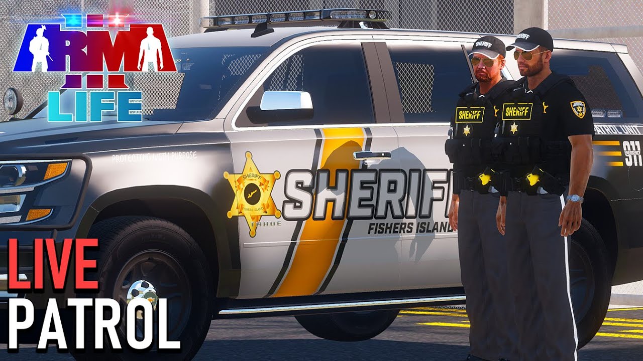 Arma 3 Life Police LIVE #7 - Back on Patrol