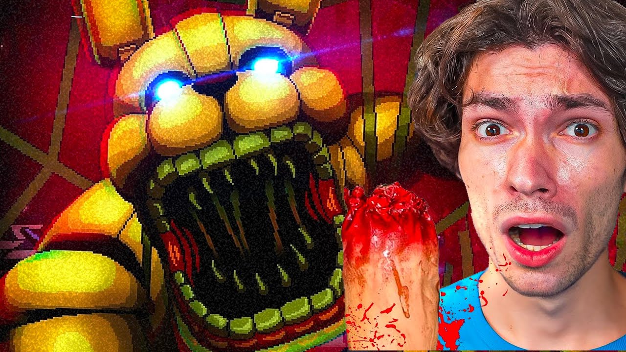 NE LE REGARDE JAMAIS DANS LES YEUX! FNAF: INTO THE PIT (Jeu Complet + SECRET)