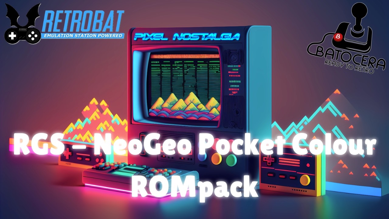 Пиксельная ностальгия - RGS ROMPack - NeoGeo Pocket Color