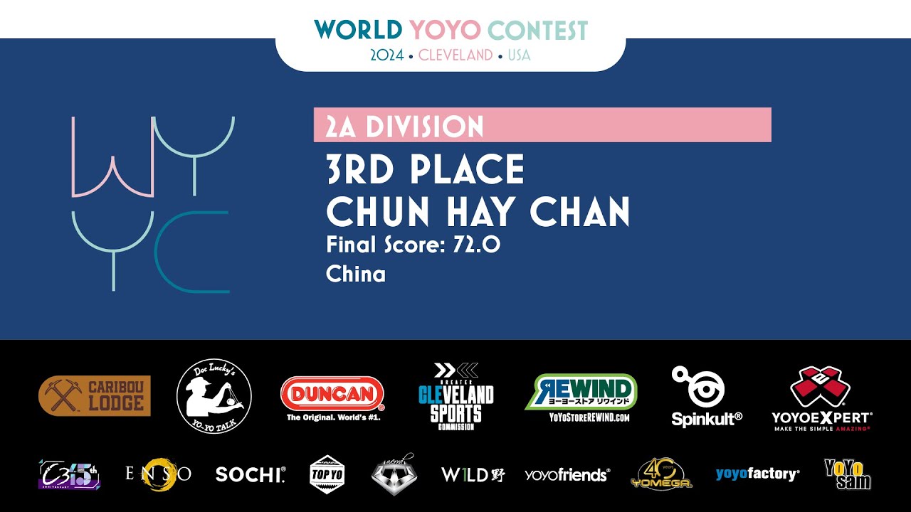 #WYYC2024 2A Final 3rd Chun Hay CHAN