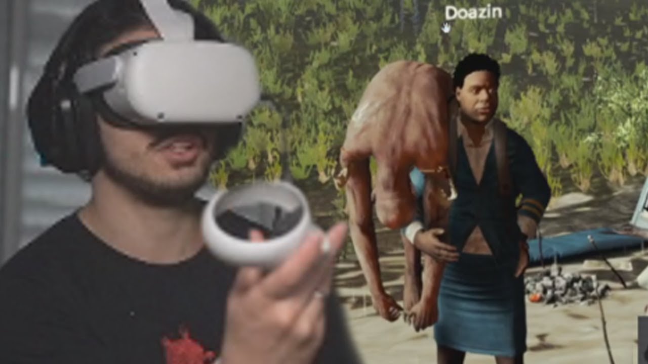 jogando a flUresta no vr