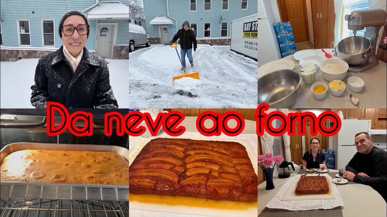 FRIO ❄️LA FORA BOLO QUENTINHO AQUI DENTRO