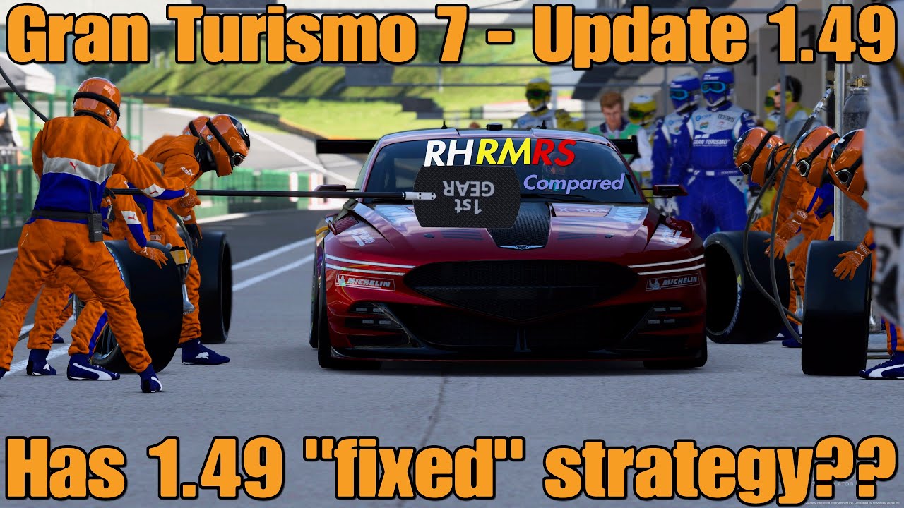 Gran Turismo 7 update 1.49 tyrewear tests...has it 