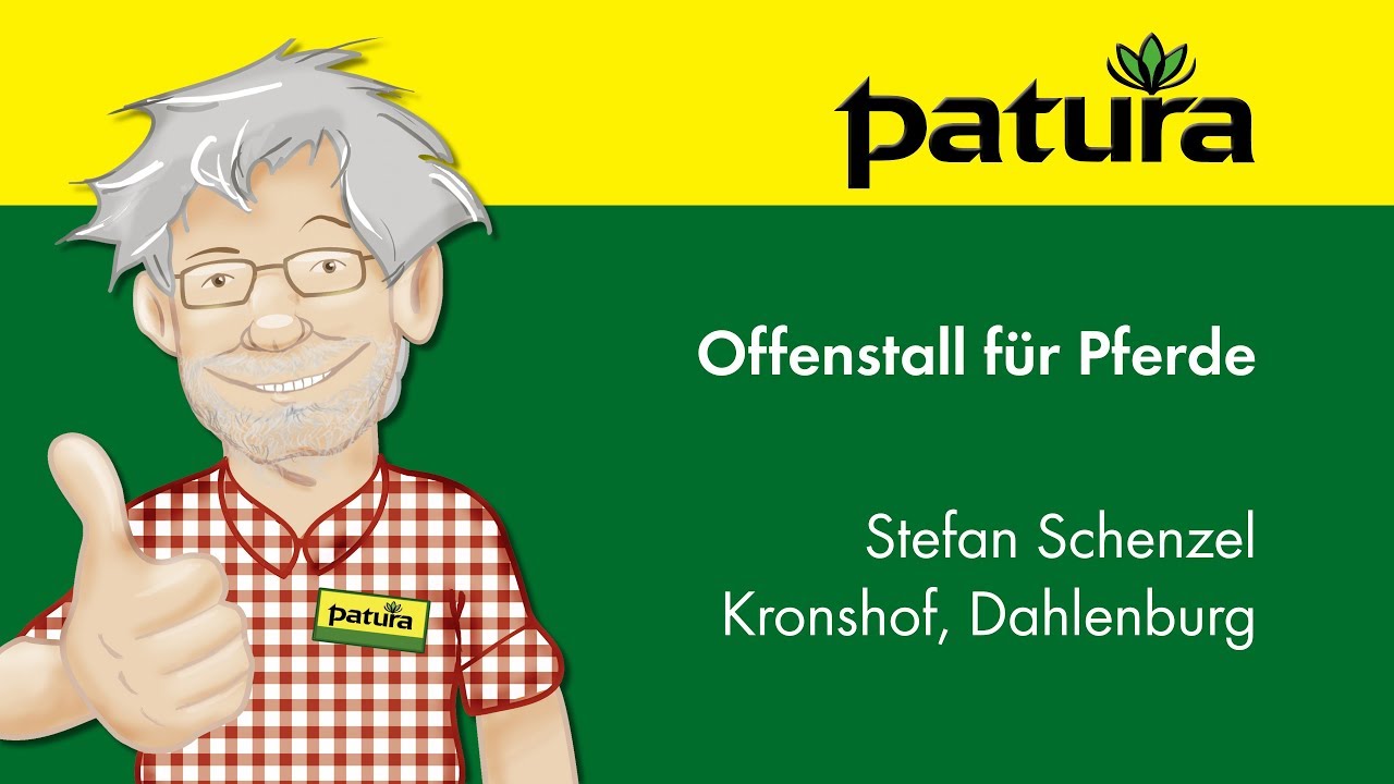 Offenstall für Pferde - Islandpferdegestüt Kronshof - Stefan Schenzel | PATURA Testimonial