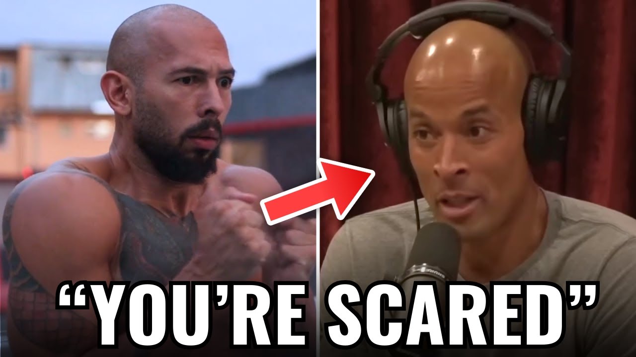 Andrew Tate SCARED Of Cold Water Then David Goggins Responds