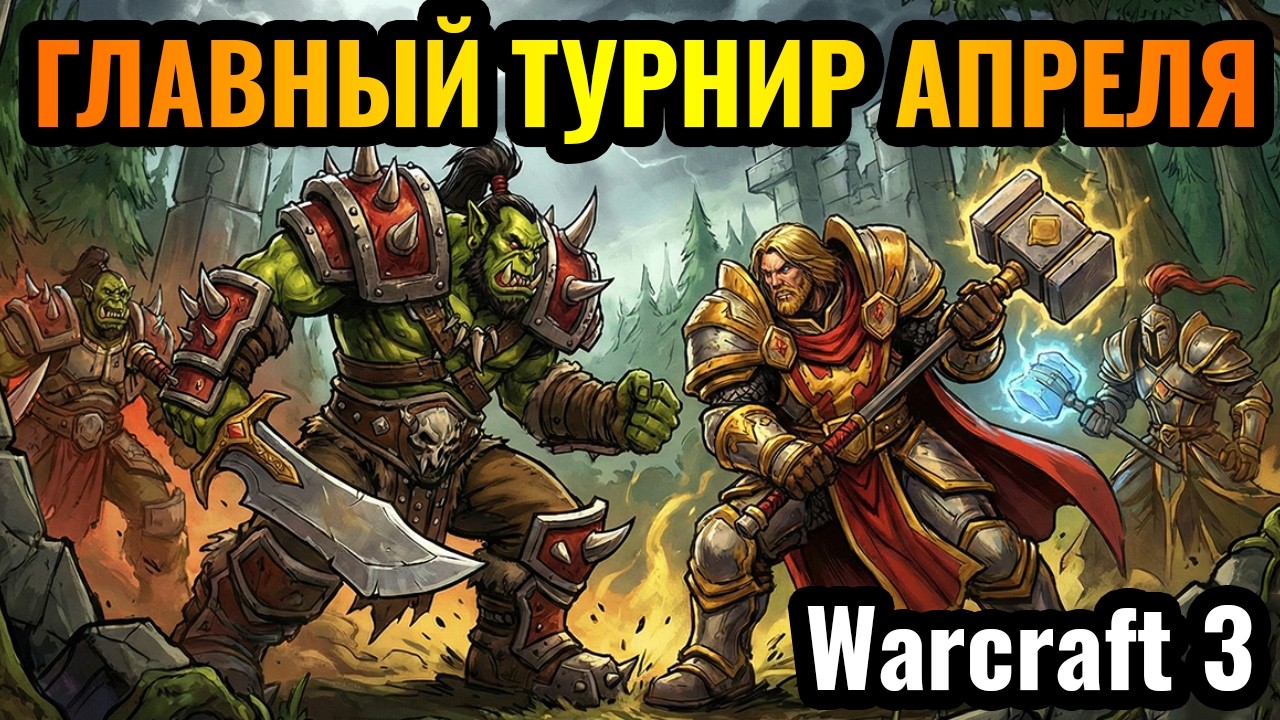 Neytpoh, TH000 и Ugly: Старт главного турнира Апреля. BCup S22. Warcraft 3 Reforged