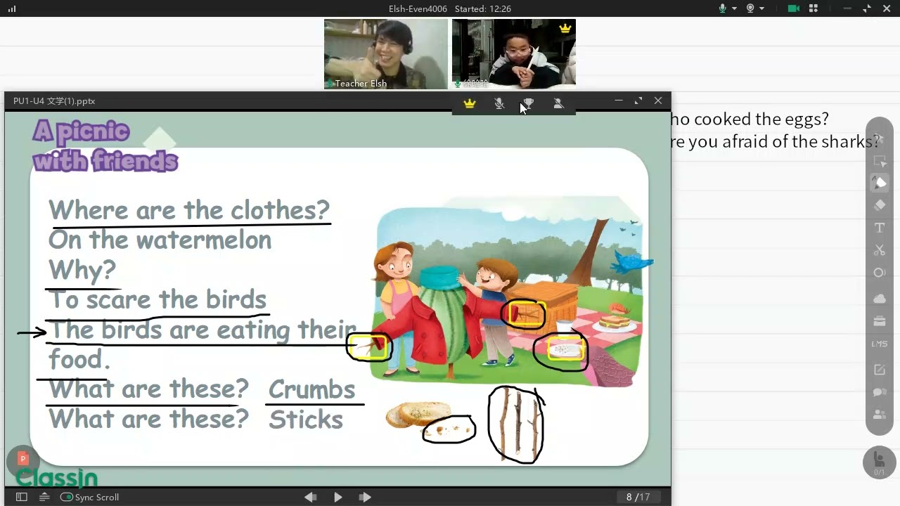 ACTUAL ESL CLASS USING CLASSIN (Elsh Even4006 20260225 185730)