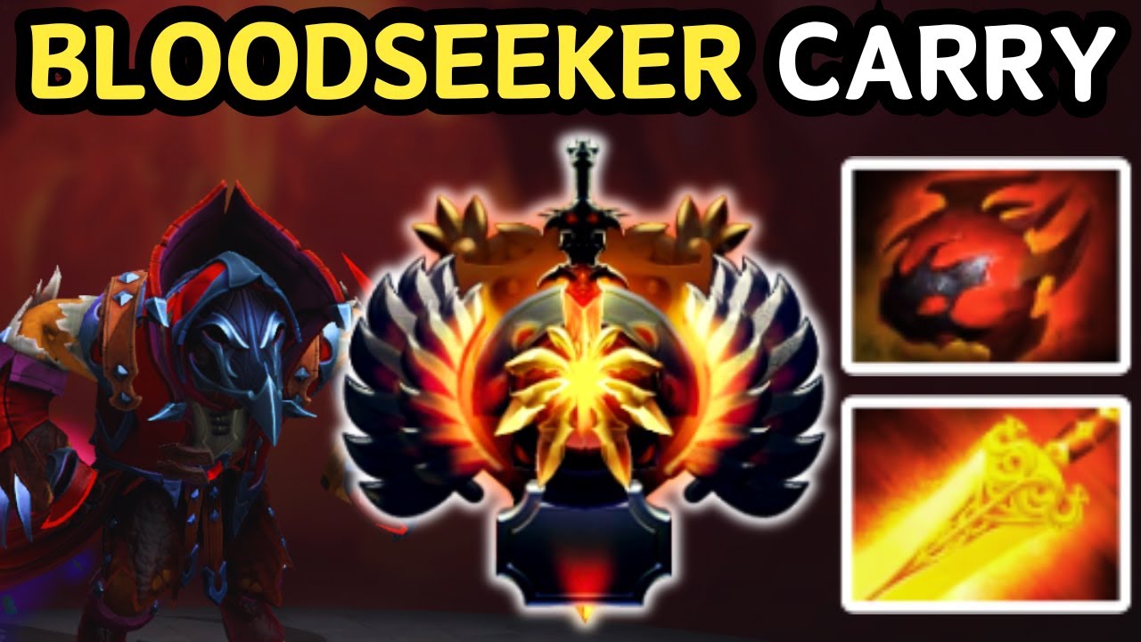 🔥 21 KILL BLOODSEEKER HARD CARRY | BLOOD THIRSTY | DOTA 2 🔥