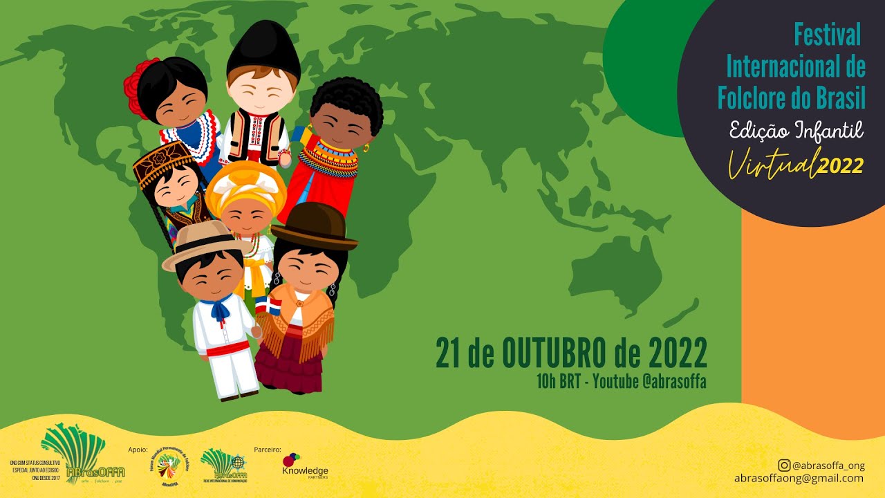 FESTIVAL INTERNACIONAL DE FOLCLORE DO BRASIL VIRTUAL 2022 - INFANTIL