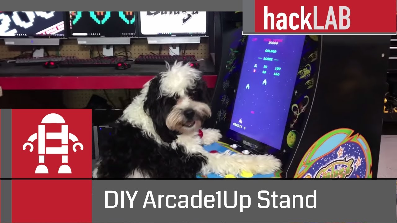 Arcade1Up DIY Riser Stand Galaga