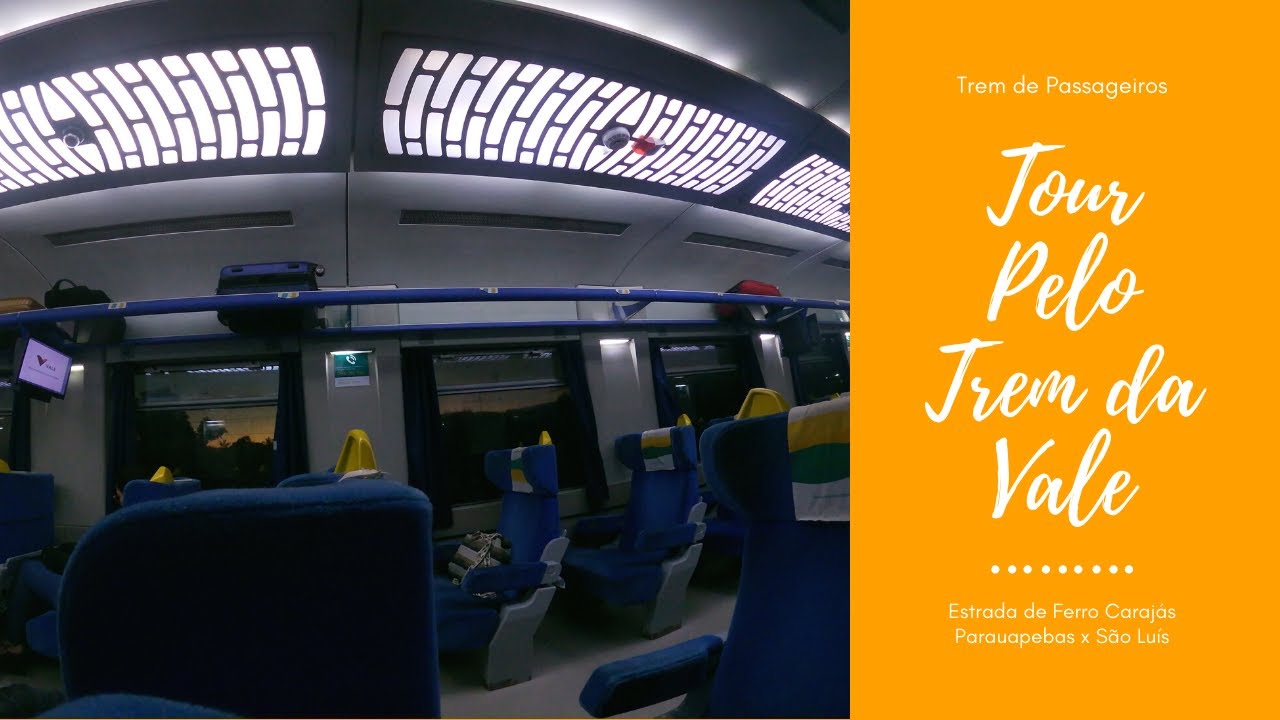 TOUR PELO TREM DA VALE EFC | PARAUAPEBAS X S&Atilde;O LU&Iacute;S (ANJO DA GUARDA)
