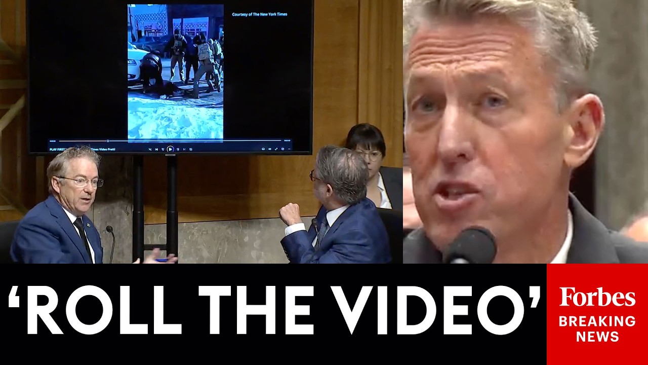 MUST WATCH: Rand Paul Confronts Top Border Patrol Officials With Video Of Alex Pretti's Killing