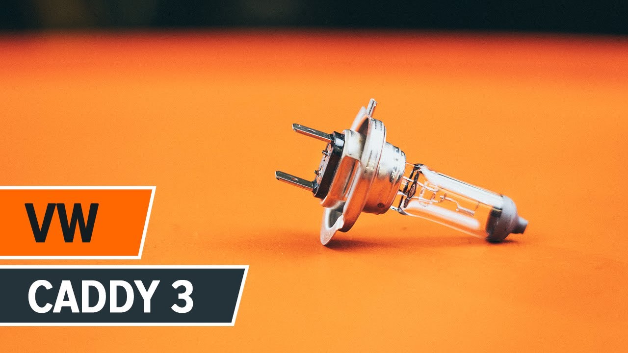 Comment remplacer une ampoule de feu avant sur une VW CADDY 3 [TUTORIEL]