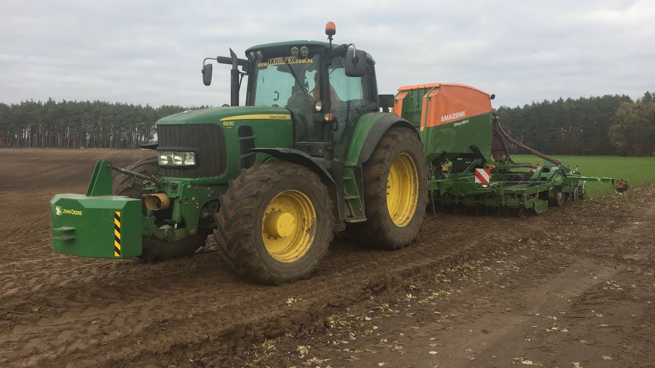 Testy 2020☆Amazone Cirrus 4003-2☆John Deere 6930☆Tech-Kom☆