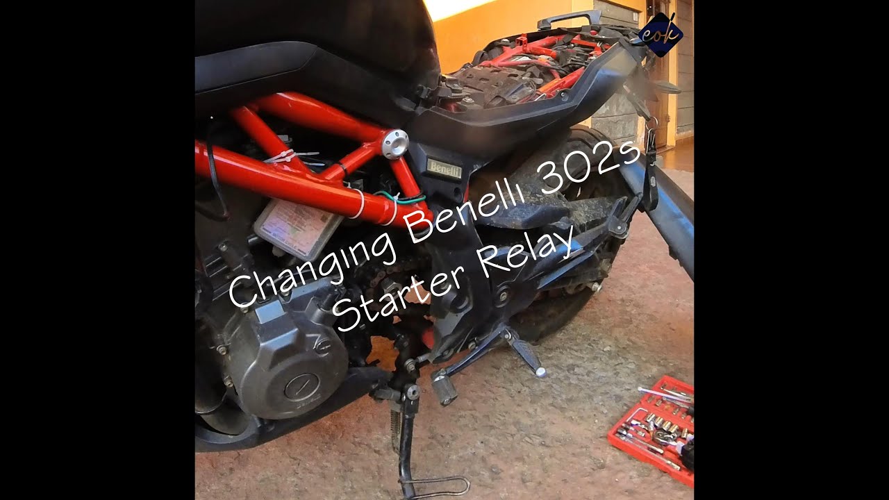 Changing Benelli 302s Starter Relay