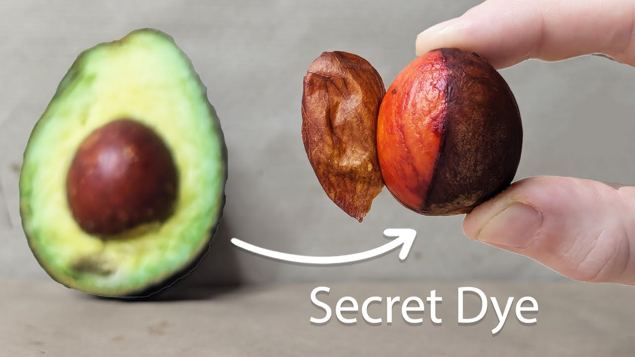 The SECRET dye lurking in your AVOCADO pits