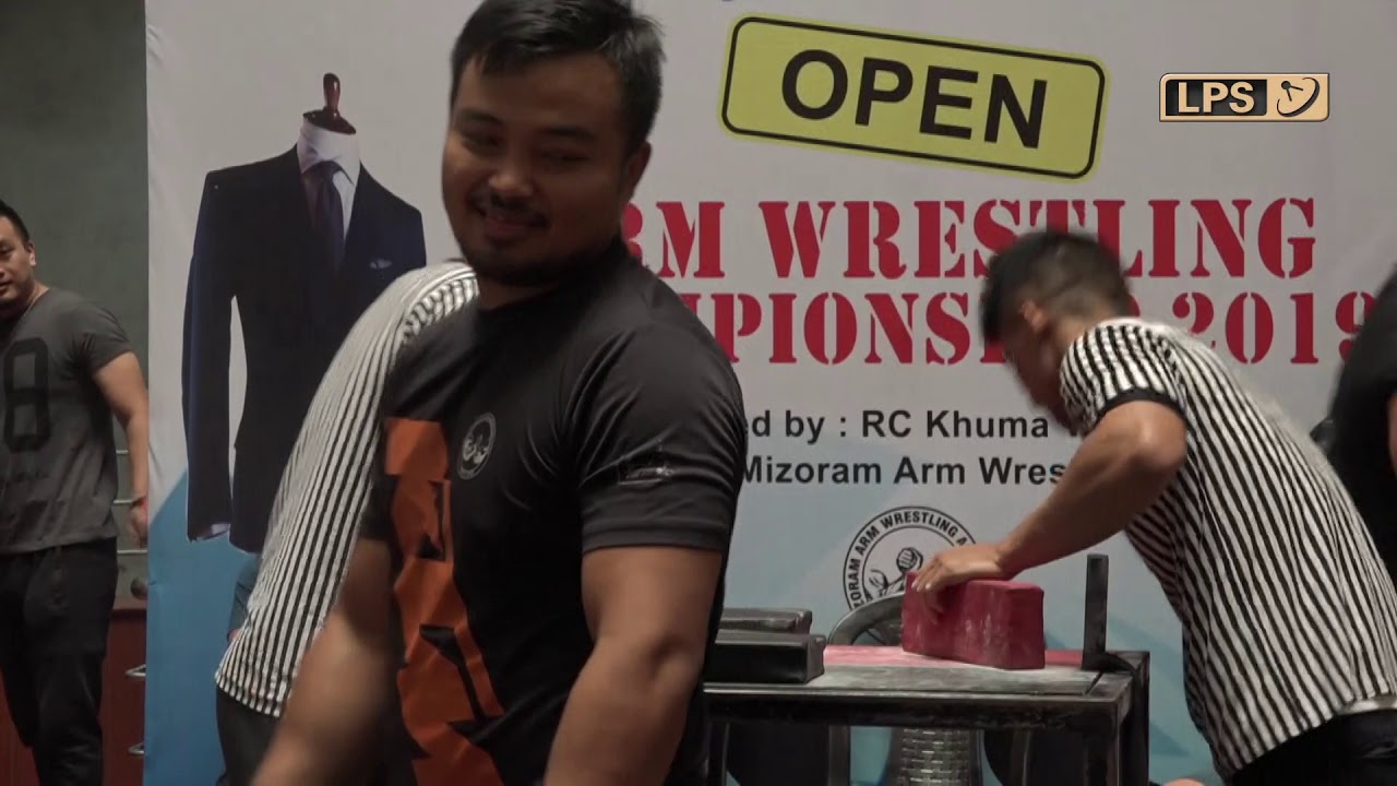 RC KHUMA OPEN ARM WRESTLING CHAMPIONSIP 2019 ABOVE 80,WOMEN AND CHAMPION OF TH CHAMPION