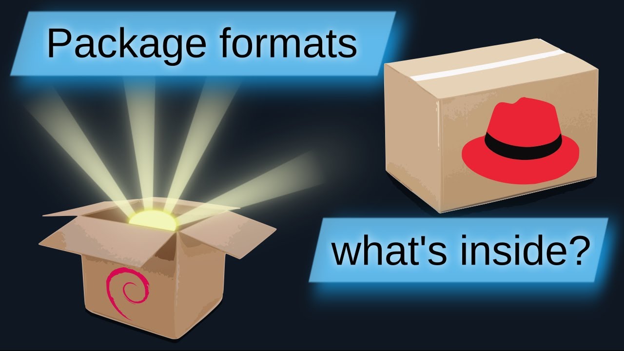 A quick look into the standard .deb and .rpm packages