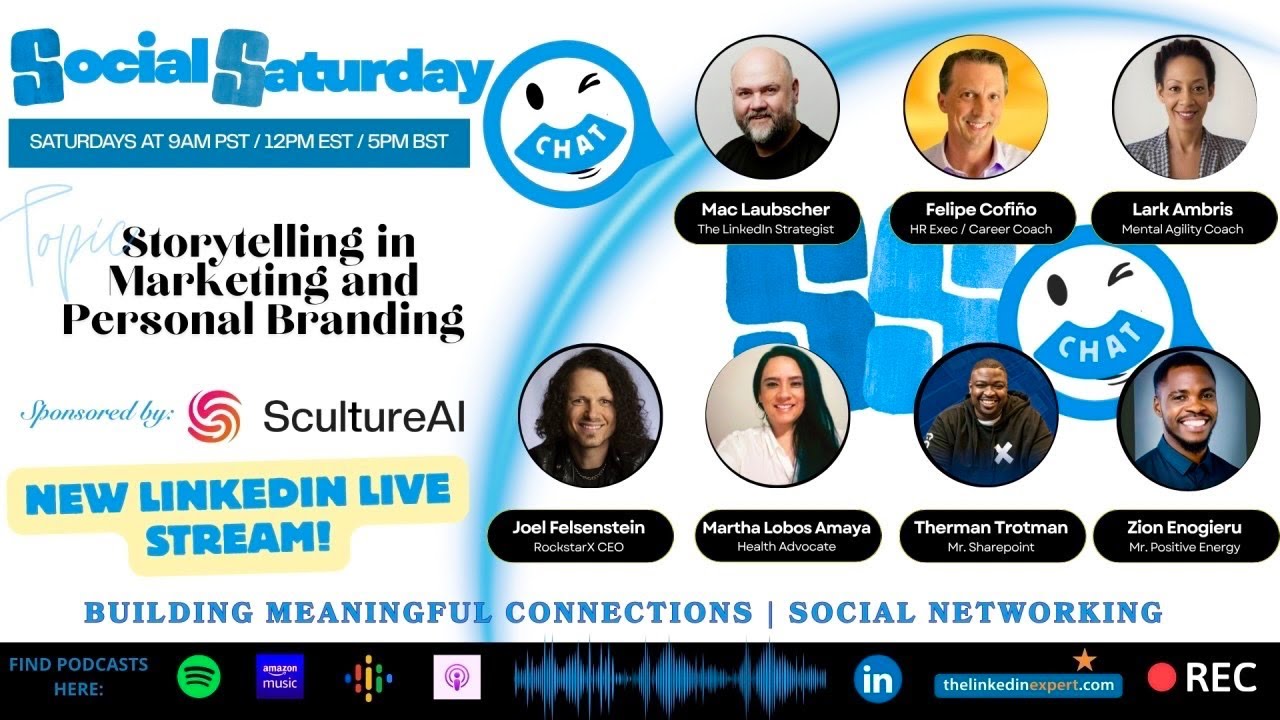 SSC - Storytelling for Marketing and Personal Branding!