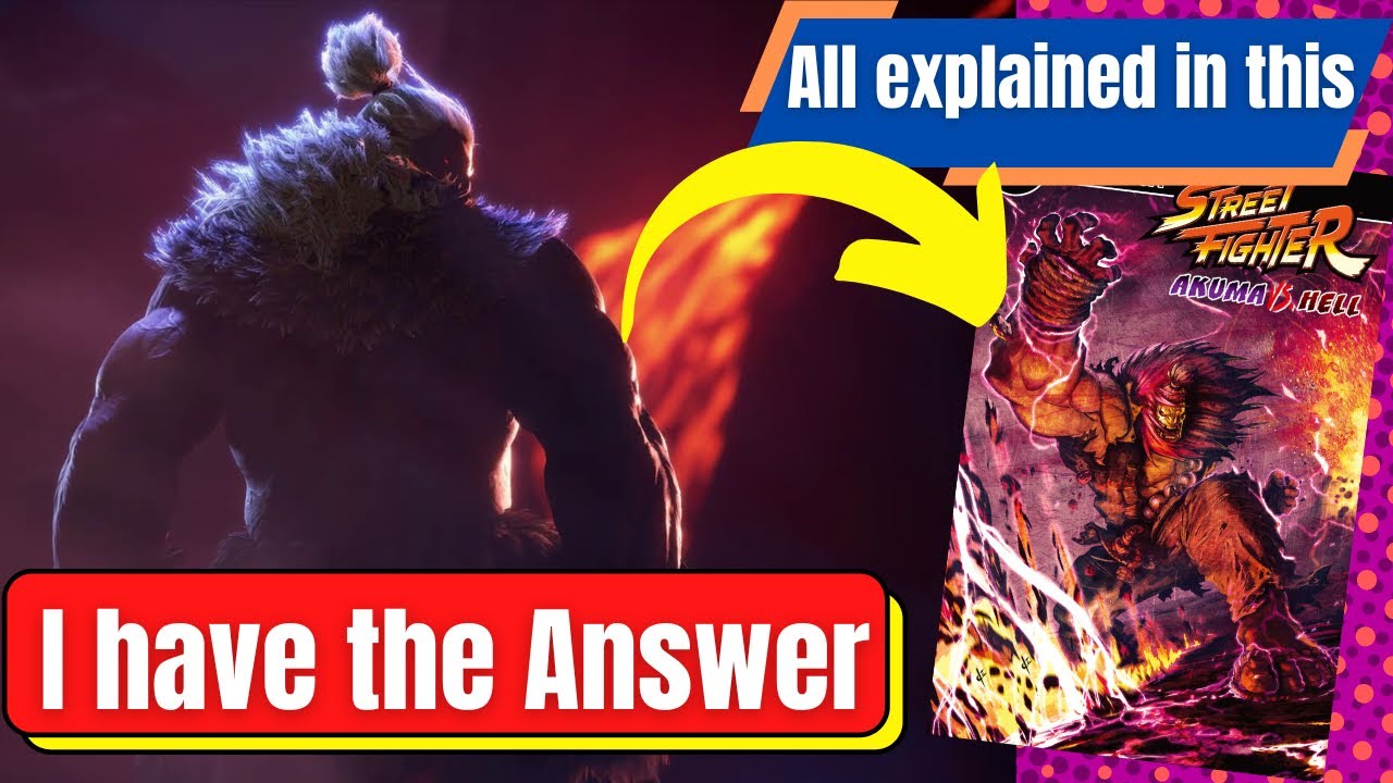 I have the Answer on AKUMA new look and his Powers!! All explained in a Comic!! #Romezguide