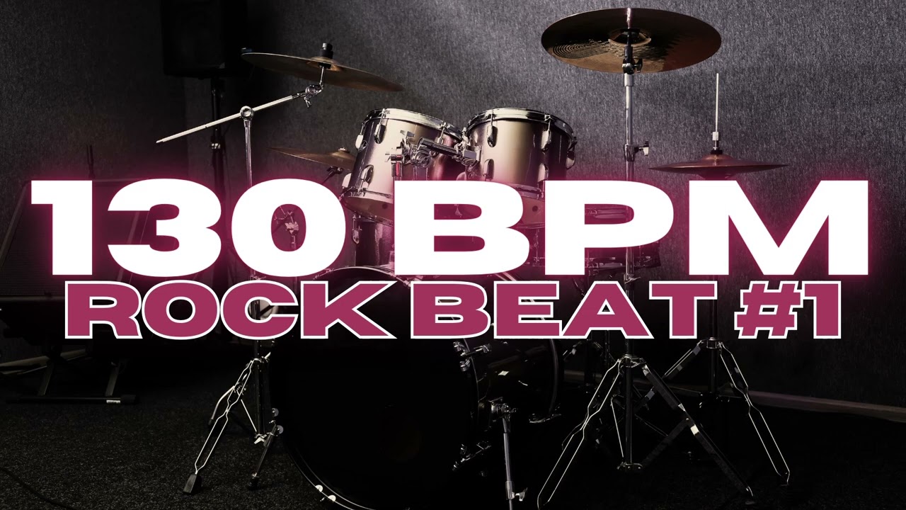 130 BPM - Rock Drum Beat - Loop 1