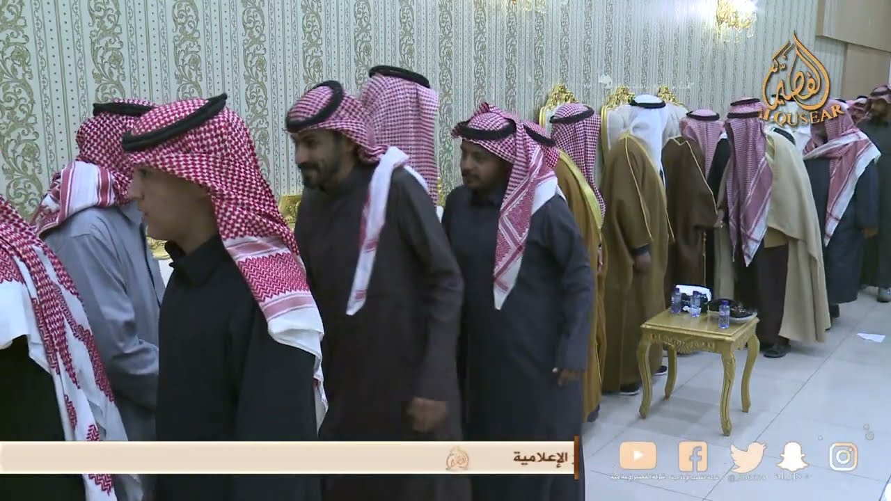 حفل رجل الاعمال نايف هداج الرشيدي بمناسبة زواج ابنه محمد