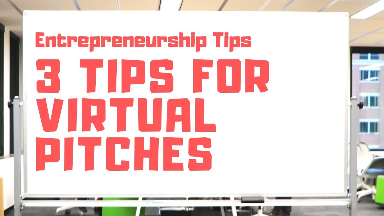 3 Tips for Virtual Pitches, Advice from an Investor
