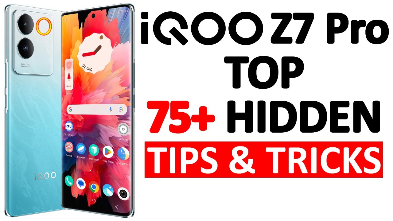 iQOO Z7 Pro 5G 75+ Tips, Tricks & Hidden Features  | Amazing Hacks - NO ONE SHOWS 🔥🔥🔥