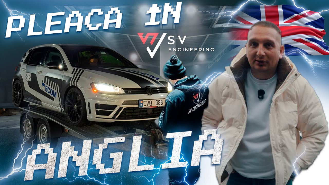 Am trimis Golf-ul în Anglia.