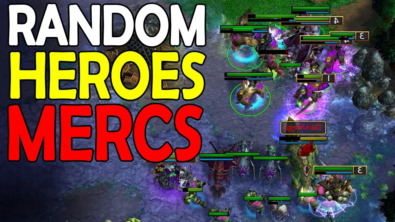 Random Heroes & Mercenaries FFA | Crazy Dumb Meadows