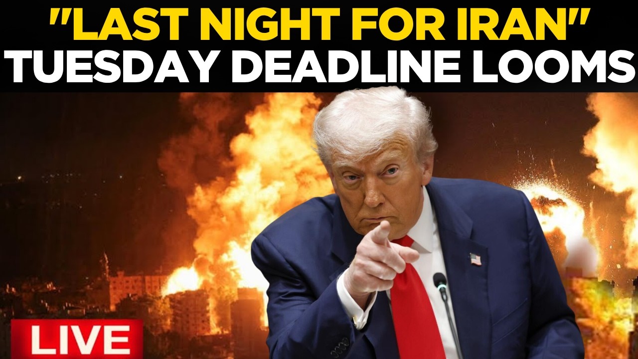 Iran-US War LIVE | Donald Trump Warns Iran of &lsquo;One Night&rsquo; Strike | Tuesday Deadline Looms | Trump