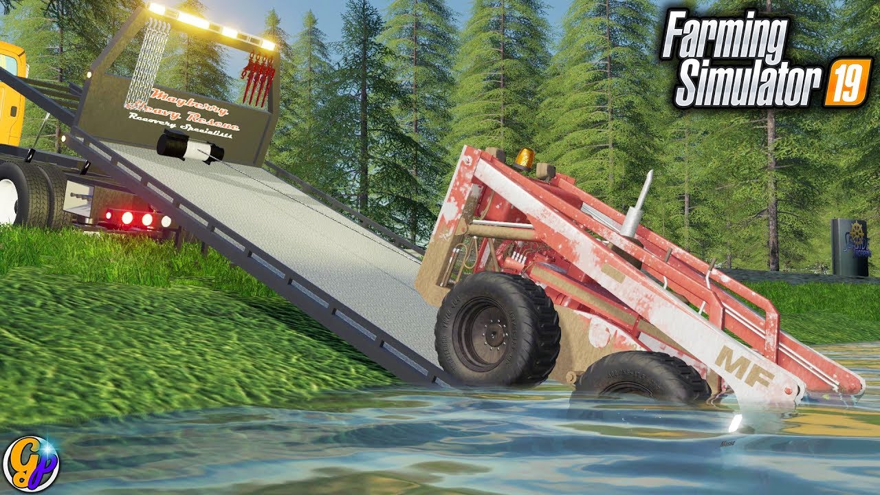 FS19 - BEST SCRAPYARD $250,000 TOW TRUCK FARMING SIMULATOR 19