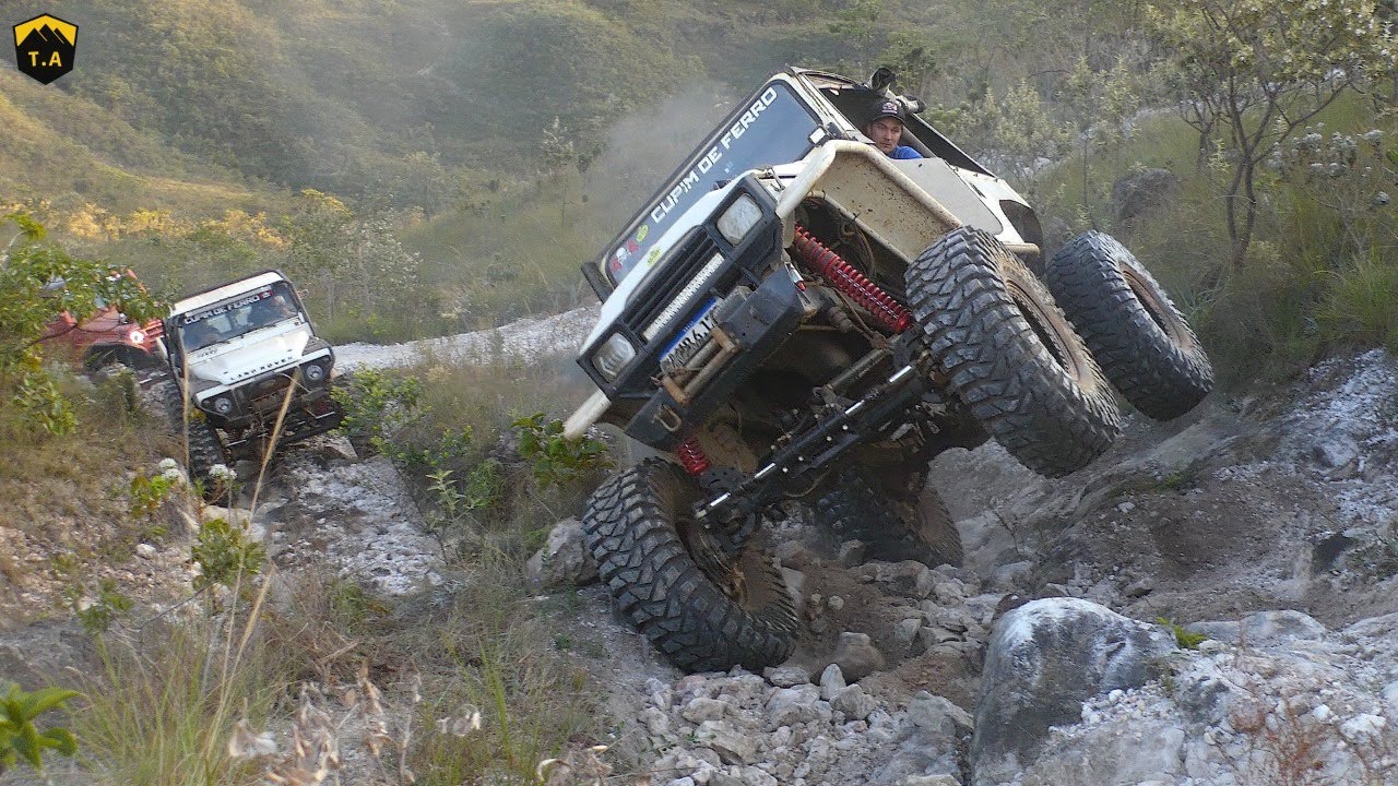 Trilha Tapete Branco - OFFROAD BR EXTREMO - Toyota - Troller - Defender - F75 biturbo