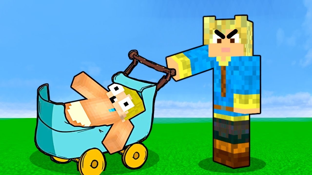 Jeg Er Mikkels BABY i Minecraft!!