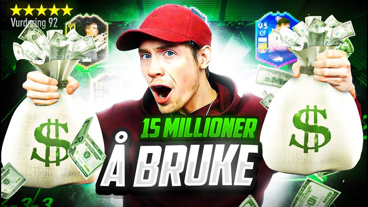 Jeg har 15 MILLIONER &aring; BYGGE Lag P&aring;... Men dette er LAGET Mitt!👀 | Norsk FIFA