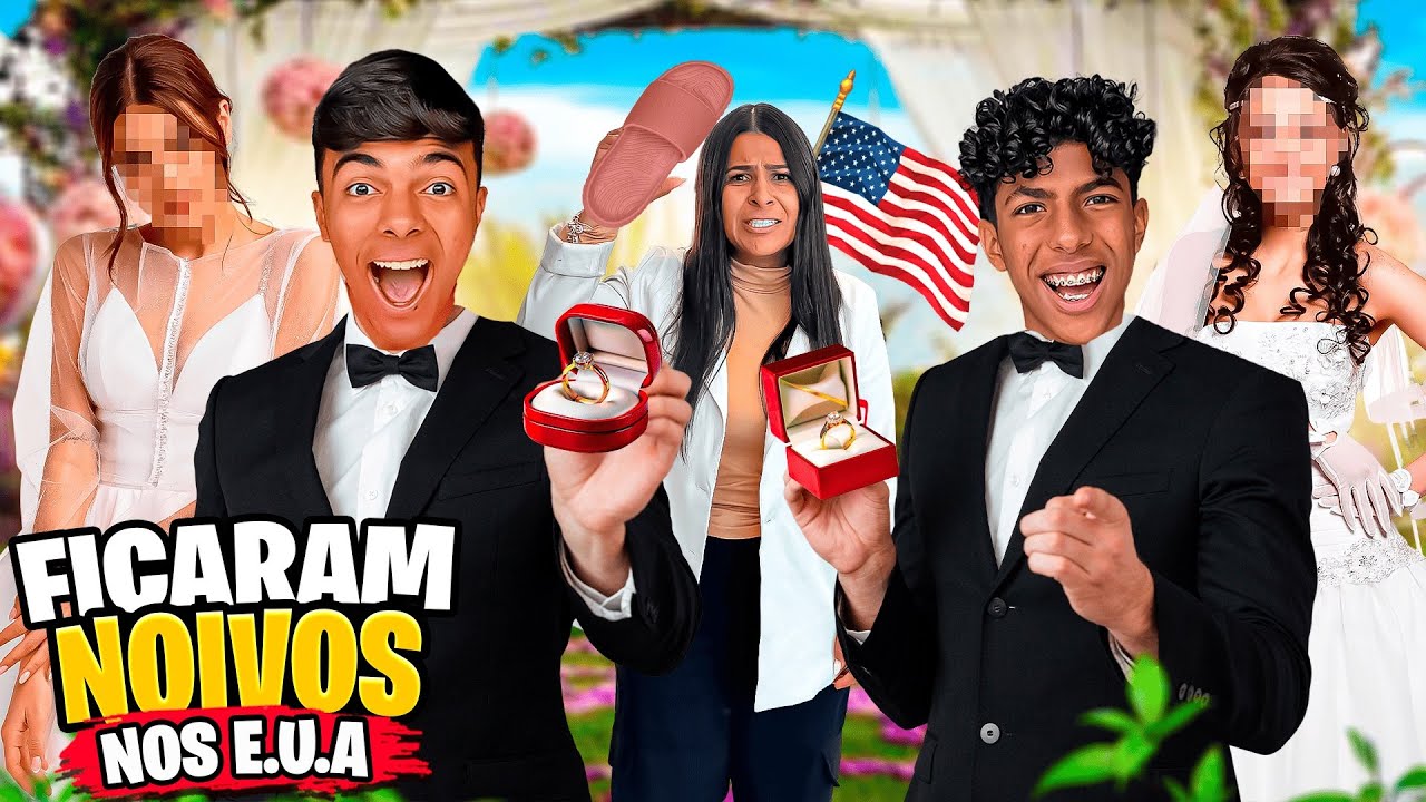 ESTEVÃO E GABRIEL FICARAM NOIVOS NOS ESTADOS UNIDOS!🇺🇸😡SERA QUE VOU GOSTAR DAS NOIVAS DELES?