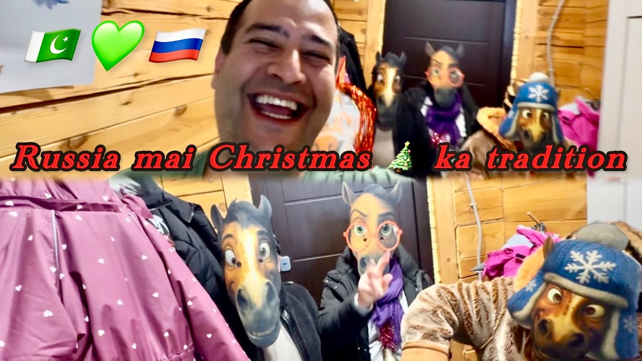 RUSSIA MAI CHRISTMAS KA TRADITION !!