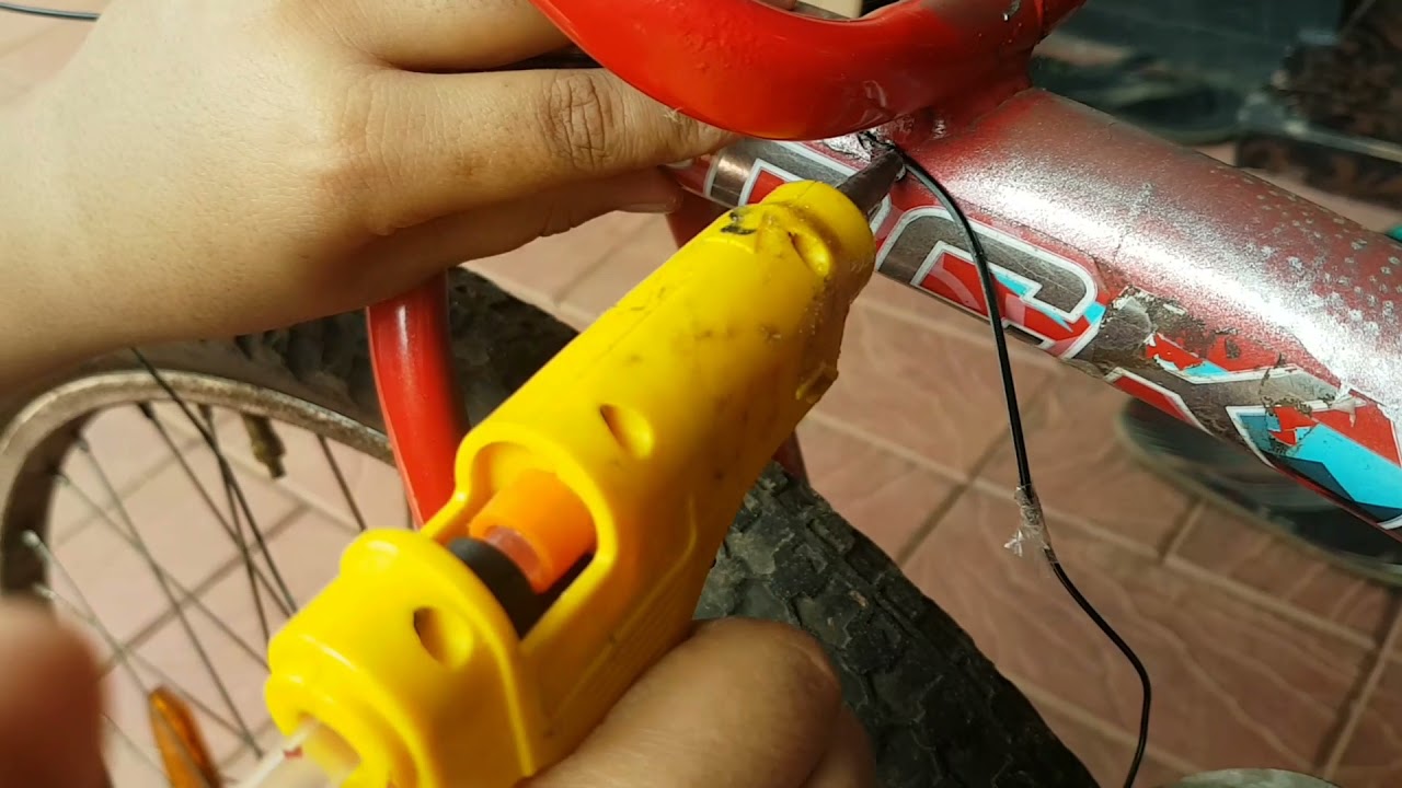 How To Make Cycle Brake Light || Simple Cycle Modification