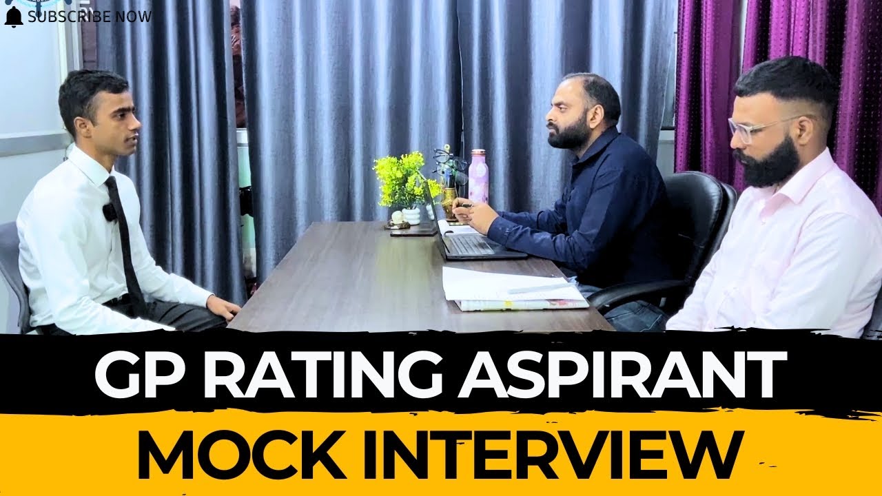 GP Rating Mock Interview |  Merchant Navy Interview