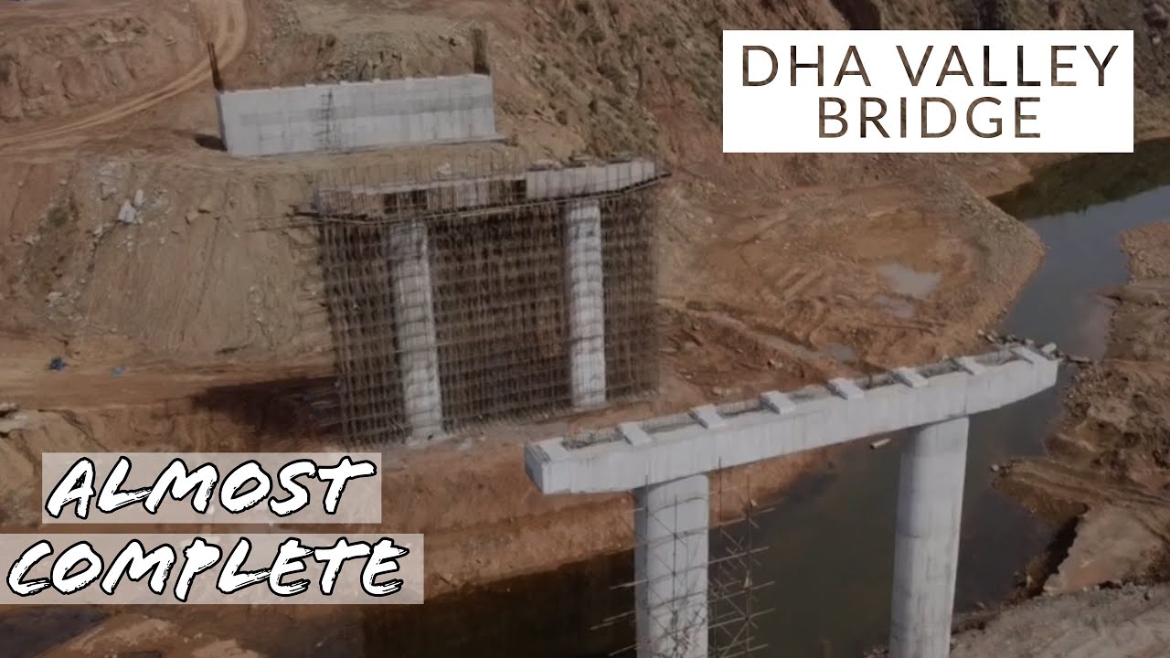 DHA Valley - Bluebell Bridge Is Almost Complete- Latest Video On Bluebell