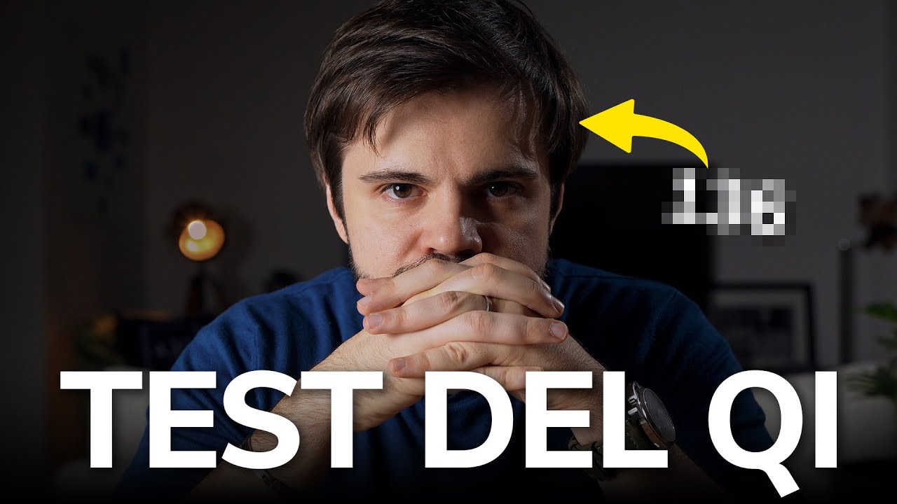 Ho fatto il TEST del QI (intelligenza) e ve lo spiego