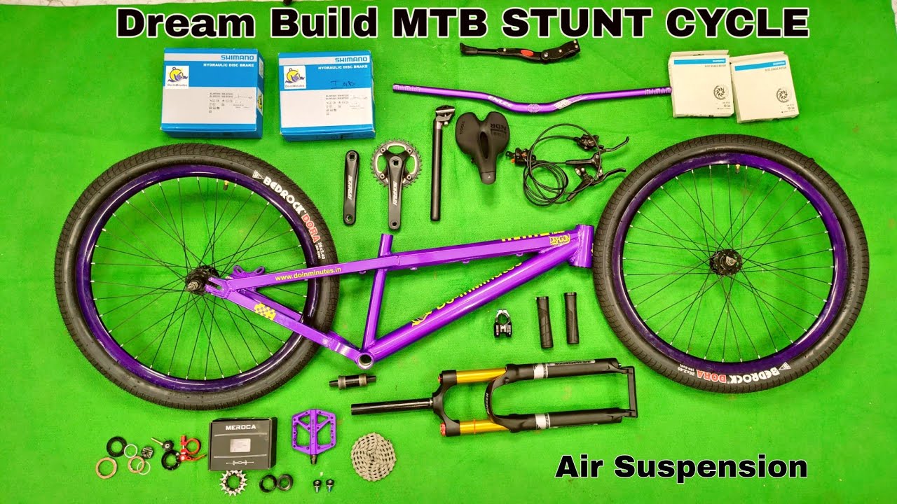 Dream Build- Dragon MTB Single Speed Stunt Cycle in India.
