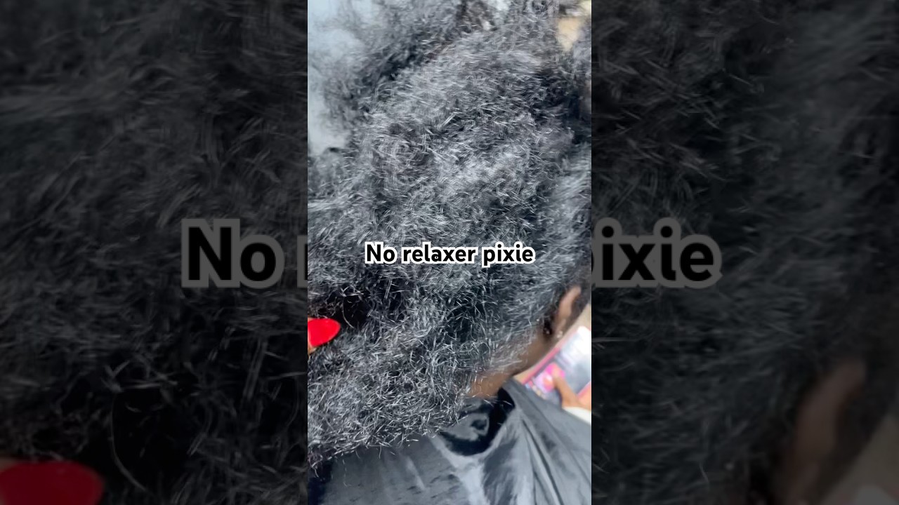 No relaxer pixie #pixie #naturalhair #haircut #hair #shorthaircut #shorts #curlyhair #shortcuts