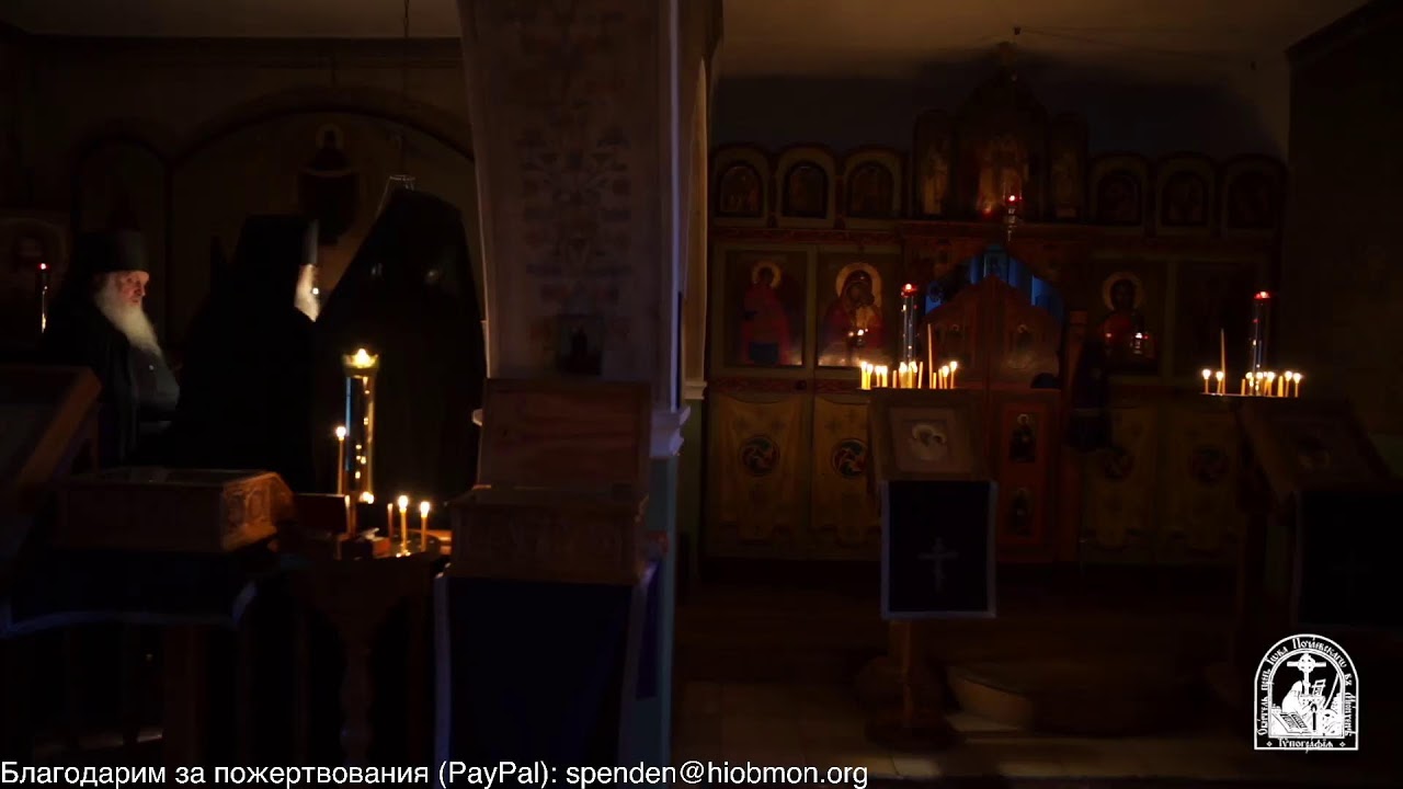 Полунощница, утреня и часы, 4-я седмица Великого поста, вторник.