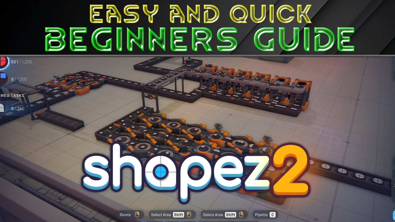 Простое и быстрое руководство для начинающих по игре SHAPEZ 2