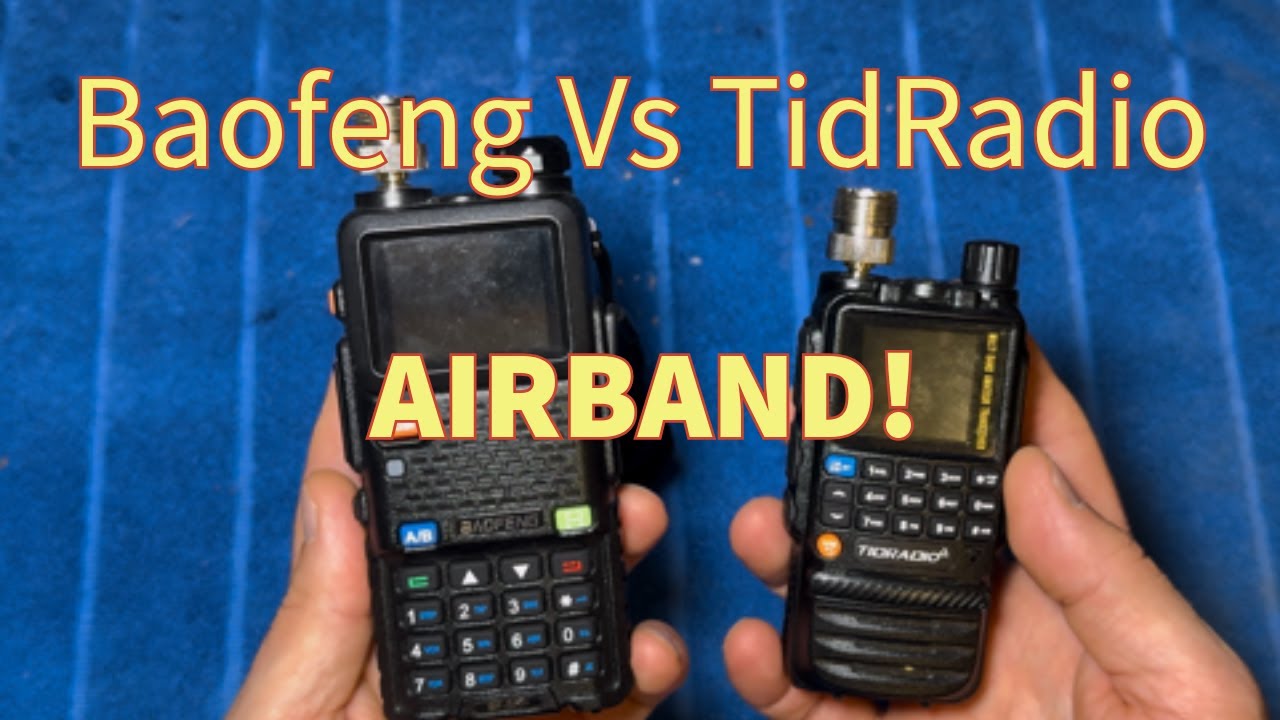 Baofeng UV5RH против TidRadio TD-H3 — AIRBAND