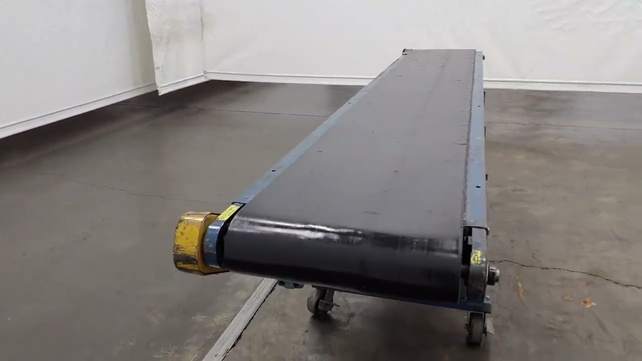 E330167 - Outfeed conveyor 140 inches L x 18 inches W